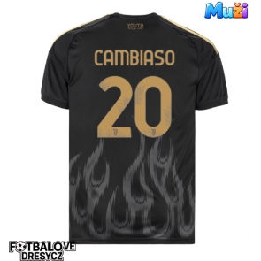 Juventus Andrea Cambiaso #20 Alternativní Dres 2026-27 Krátký Rukáv